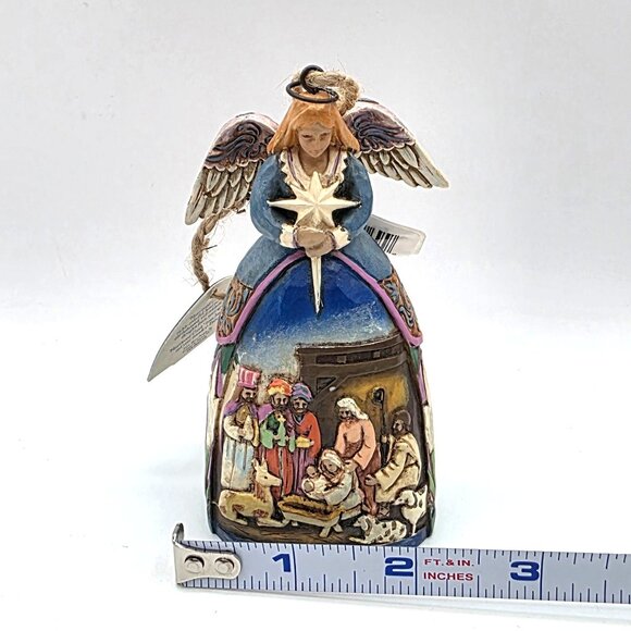 Jim Shore 2006 Heartwood Creek Angel Nativity Gown Christmas Ornament V4005767 - Picture 9 of 10